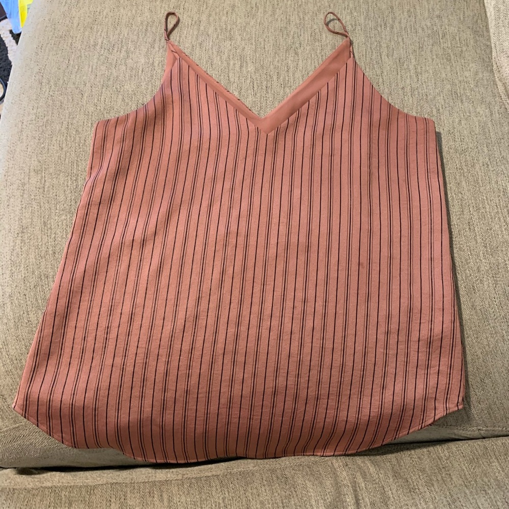 Pin stripe tank top